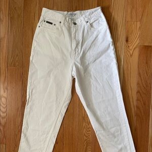 Vintage Calvin Klein White Jeans